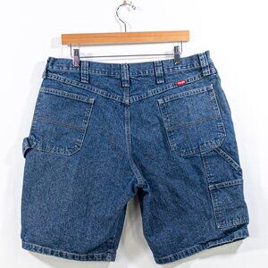 Wrangler Carpenter Jeans Shorts Jorts 38 Y2K Streetwear Skater Grunge